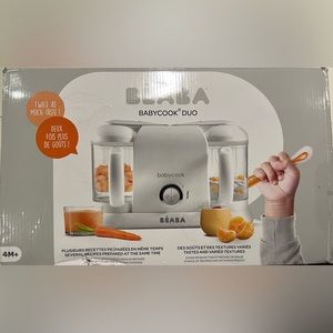 NWOT Beaba Babycook Duo in perfect condition since it has never been used!